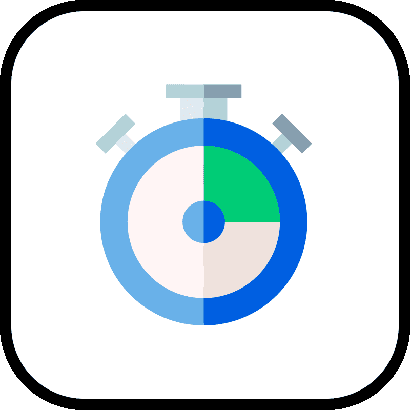 Image depicting fast load times.